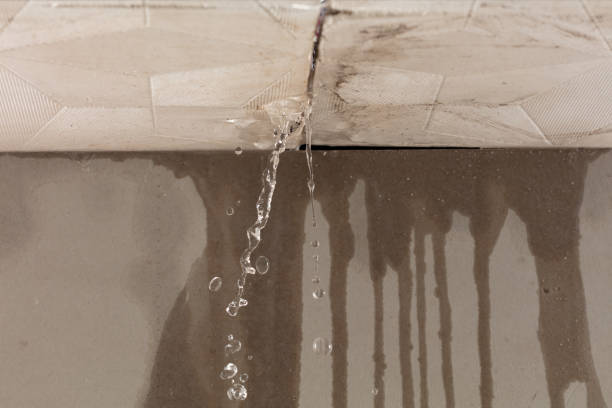 Professional Burst Pipe Cleanup technician working in Garrison, MD